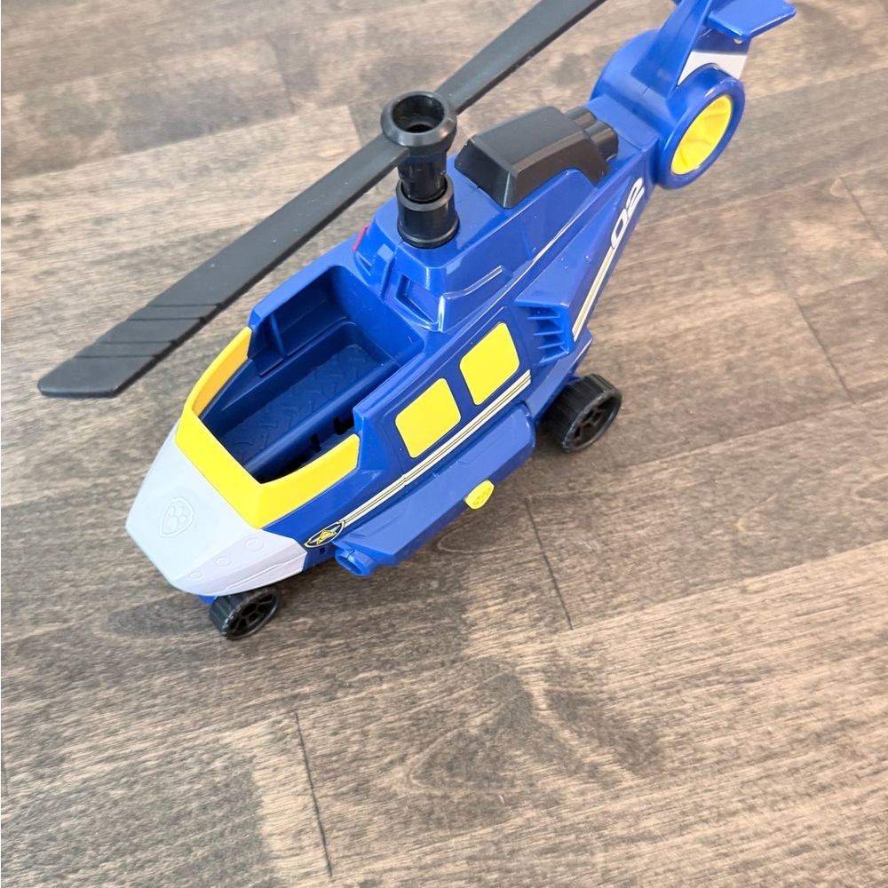 Paw Patrol Blue and Yellow Rescue Helicopter Toy